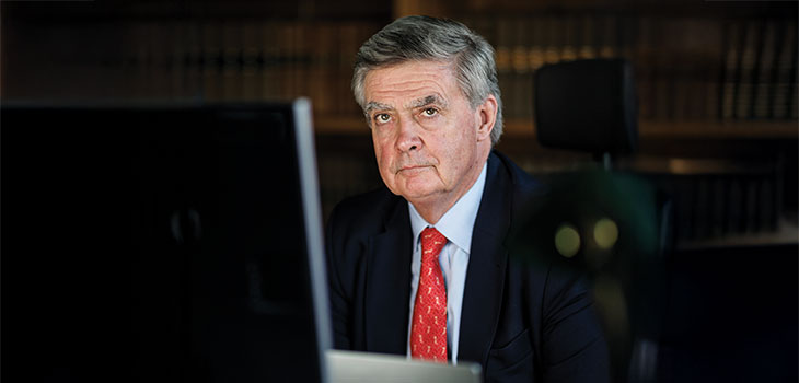 Leading from the front: The Right Honourable Sir Julian Flaux